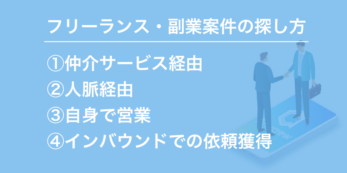徹底解説 フリーランス案件 仕事の探し方ガイド Anycrew Blog