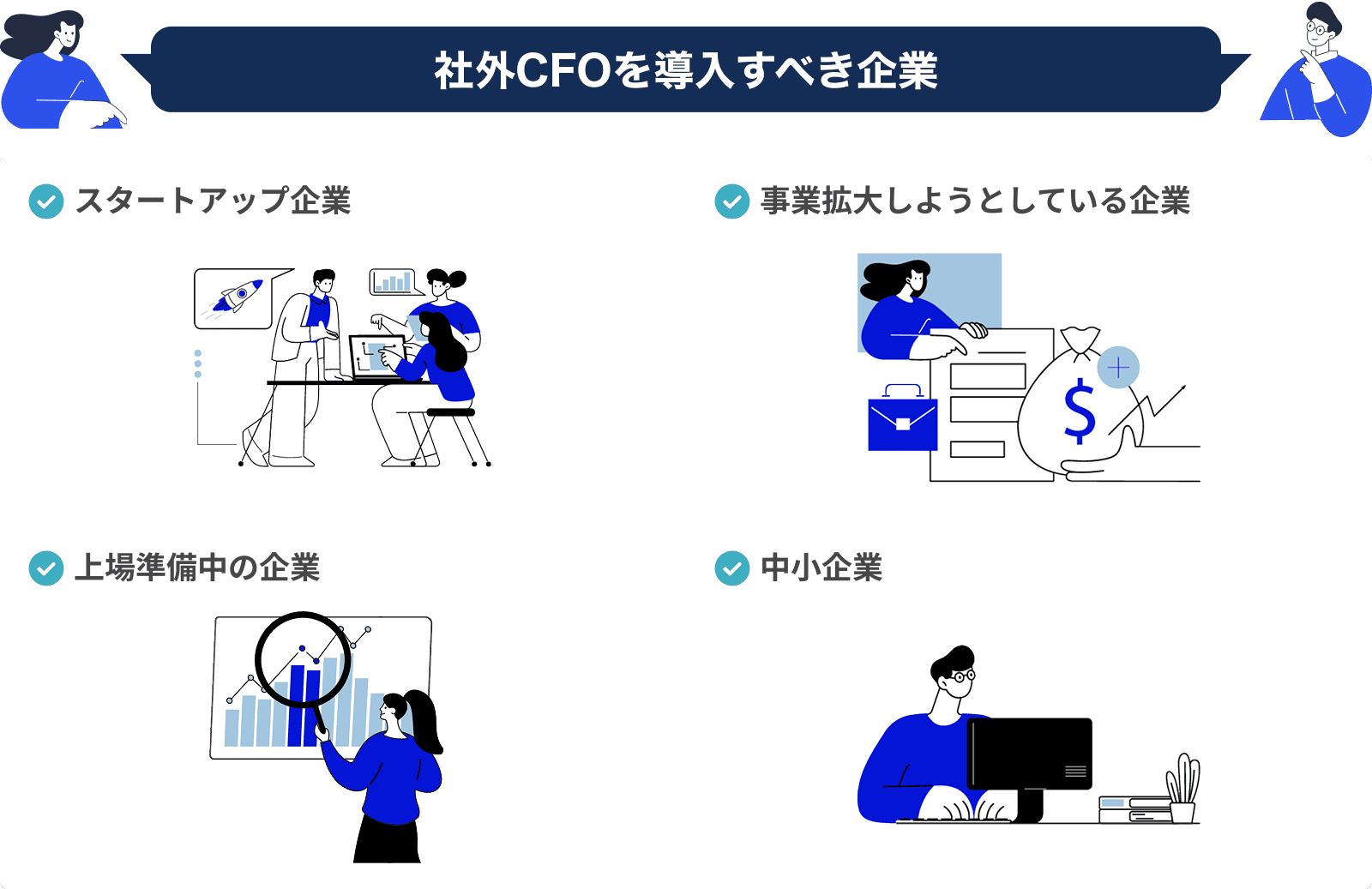 社外CFOを導入すべき企業